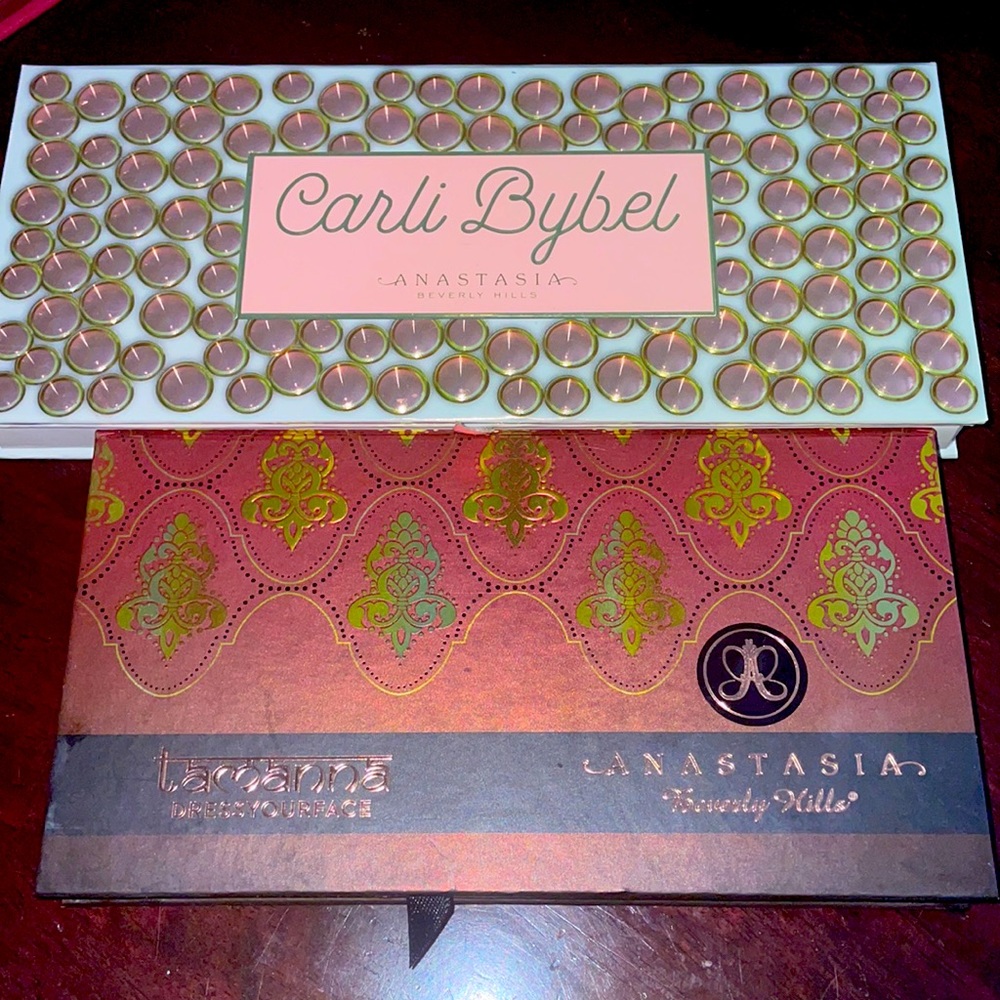 Anastasia Beverly Hills 2 Eyeshadow Palettes - “Tamanna” and “Carli Bybel”